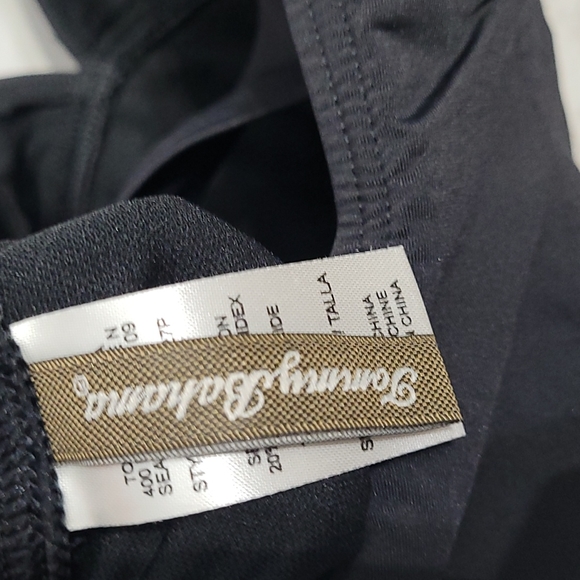 Tommy Bahama One-Piece Swimsuit Black Size 10 - Picture 3 of 4